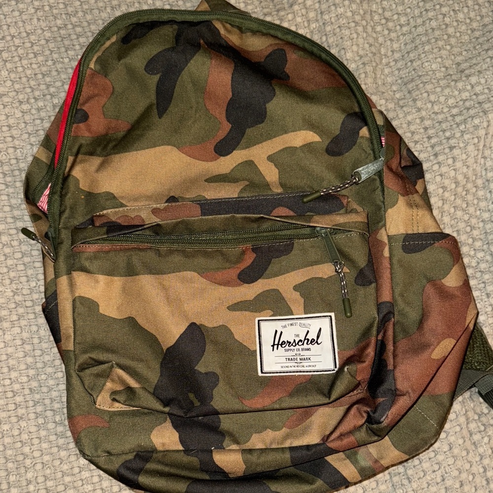 Herschel Supply Company Green Camo Backpack